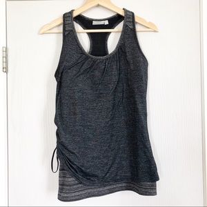 Athleta Royal Pigeon Racerback Workout Tank Medium